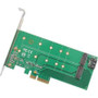 SYBA Multimedia Inc SI-PEX40122 -  M.2 M-Key and 1x M.2 B-Key Card PCI-Express 2.0 X4