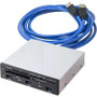 SYBA Multimedia Inc SY-HUB50046 -  USB 3.0 Interface Multi I/O Front Panel with USB Hub