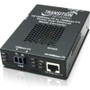 Transition Networks SPOEB1011-105-NA -  10/100/1000BTX RJ45 PoE to 100Base-FX MM St 2KM