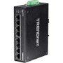 TRENDNET TI-G80 - TRENDnet 8-Port Hardened Industrial Gigabit DIN-Rail Switch