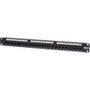 TRIPP LITE N054-024 - Tripp Lite 24-Port Cat5/5e Feedthrough Patch Panel Rackmount 1URM RJ45 Ethernet