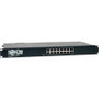 TRIPP LITE NSU-G16 - Tripp Lite PDU Ethernet Switch 1U Combo with 16 Unmanaged Gigabit Ports