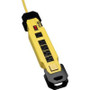 TRIPP LITE TLM609NS - Tripp Lite 6-Outlet Safety Power Strip with 9ft Cord Yellow