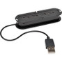 TRIPP LITE U222-004-R - Tripp Lite 4-Port USB 2.0 Hi-Speed Ultra-Mini Hub with Power Adapter