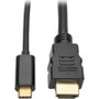 TRIPP LITE U444-006-H - Tripp Lite USB C to HDMI Adapter Converter Cable UHD 4K Type C to HDMI 6ft