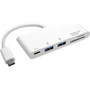 TRIPP LITE U460-002-2AM-C - Tripp Lite 2 Port USB-C to USB-A Hub Micro SD & SD/MMC Reader & USB Charging
