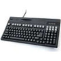 Unitech K2726U-B -  104-Key Compact Black with 21 Re-Legendable Keys- Triple Track MSR 9 Pin Bar