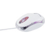 Urban Factory Inc. BDM10UF -  Cristal Mouse White Mini USB Wired