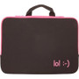 Urban Factory Inc. NOT01UF -  NOT01UF Fuschia Laptop Sleeve 15.6 inch Rvrse Zipper Internal Handle