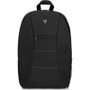 V7 CBK1-BLK-9N -  Essential Laptop Backpack Black Polyester Padded Zippered F/ 15.6 inch