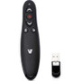 V7 WP1000-24G-19NB -  Wireless Presenter Pro 2.4GHZ RF 35FT Red Laser USB with MicroSD Reader