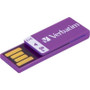 Verbatim 43937 -  8GB Clip IT USB FL Dr Violet