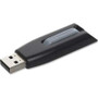 Verbatim 49168 -  256GB Store 'n' Go V3 USB 3.0 Flash Drive - Gray