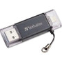 Verbatim 49304 -  16GB iStore 'n' Go Dual USB 3.0 Flash Drive for Apple Lightning Devices Graphite