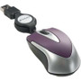 Verbatim 97253 -  Optical Mouse USB Purple Mini-Travel