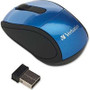 Verbatim 97471 -  Mouse Wireless Mini Travel-Blue