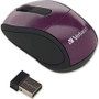 Verbatim 97473 -  Mouse Wireless Mini Travel-Purple