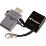 Verbatim 99140 -  64GB Store N Go Dual USB Flash Drive for Otg Devices