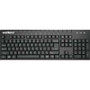 Wetkeys KBWKABS104-BK -  Pro-Grade Full-Size ABS Keyboard Waterproof Standard-Style USB Black