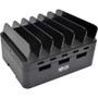 Tripp Lite U280-005-ST -  5-Port USB Charging Station with Built-In Device Storage 12V 4A (48W)