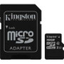 Kingston Technology SDCS/16GB -  16GB microSDHC 80R CL10 Uhs-I Card + SD