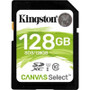 Kingston Technology SDS/128GB -  128GB SDXC CNVS Select 80R CL10 Uhs-I