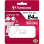 Transcend TS64GJF710S -  64GB Jetflash 710 Silver USB 3.0