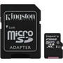 Kingston Technology SDCS/256GBSP -  256GB Microsdxc 80R CL10 Uhs-I Single Adapter