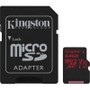 Kingston Technology SDCR/64GB -  64GB Microsdxc Canvas React 100R/80W U3 Uhs-I V30 A1