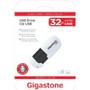 Dane-Elec GS-Z32GCNBL-R -  32GB USB 2.0 Flash Drive Capless Design Protects Content