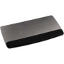 3M WR420LE - Gel Wrist Rest for Keyboard Platform - Leatherette - Black/Gray