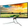 Acer UM.CX2AA.001 - 34" XR342CK bmijpphz Widescreen LCD Monitor 3440X1440 1K:1 Curve HDMI Silver