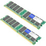 AddOn 2GBDDRKIT-PC400 - 2GB Kit 2X1GB DDR400 PC3200 184PIN Dimms Lifetime Warranty