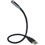AddOn USB-L1B - QVS Flexible Black USB LED Notebook Light