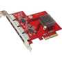 Addonics AD4ES6GPX4 - 4-ESATA 6G PCIE 4x Controller