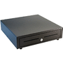 APG Cash Drawer JB320-BL1816-U6 - Series 4000 18X16 Black 24V 5 Bill x 6 Coin Till Cable Req