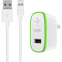 Belkin F8J125TT04-WHT - 12W Boost Up White Home Charger with Chargesync Cable