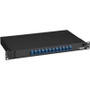 Black Box JPM380A - Rackmount Fiber Panels 1U Loaded with