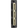 Black Box JPM455B-R2 - Standard Adapter Panel Bronze Sleeve 6 LC Duplex Pairs Beige