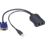 Black Box KV1405A - Dual VGA USB RJ45 Server Acces