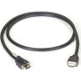 Black Box VCL-HDMIS-001M - Locking HDMI to Standard HDMI Cable 1-M