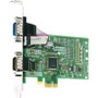 Brainboxes PX-25703 - 2 Port RS-232 PCI Express Low Profile Or Full Height One Or 2 Port