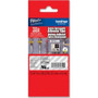Brother TZe-S135 - TZeS135 12MM (0.47" White on Clear Tape With Extra Strength Adhesive 8M