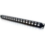 C2G 3858 - Cables to Go Blank Keystone Patchpanel 16-Port