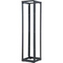 C2G 14592 - 45U 4-Post Adjustable Open Frame Rack with M6 Rails - 21-32" Depth (TAA Compliant