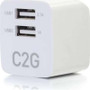 C2G 22322 - 2-Port USB Wall Charger - AC to USB Adapter 5V 2.1A Output