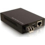 C2G 26632 - 10/100/1000 Base-TX to 1000BASE LC Gigabit Media Converter