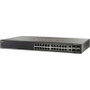 Cisco Systems SF500-24P-K9-NA - SF500-24P 24-Port 10/100 PoE Stackable Managed Switch