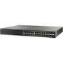 Cisco Systems SG500X-24P-K9-NA - SG500X-24P 24-Port Gig PoE + 4-Port 10-Gig Stackable Managed Switch