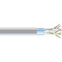 Black Box EVNSL0612A-1000 - 1000FT CAT6 Shielded 400-MHz Solid Bulk Cable (STP Plenum - Gray